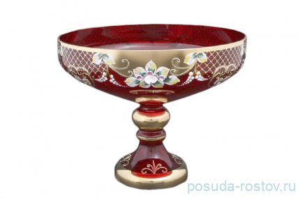 Фруктовница 28 см н/н &quot;Лепка красная /5557&quot; / 094884