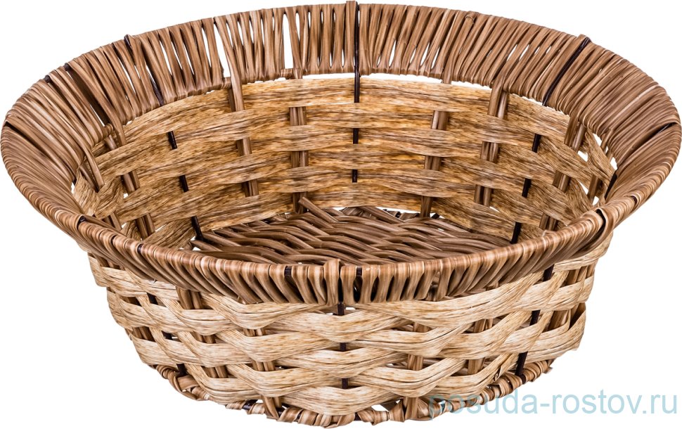 Корзинка 26 х 8 см с ручками "Натурель" / 210356