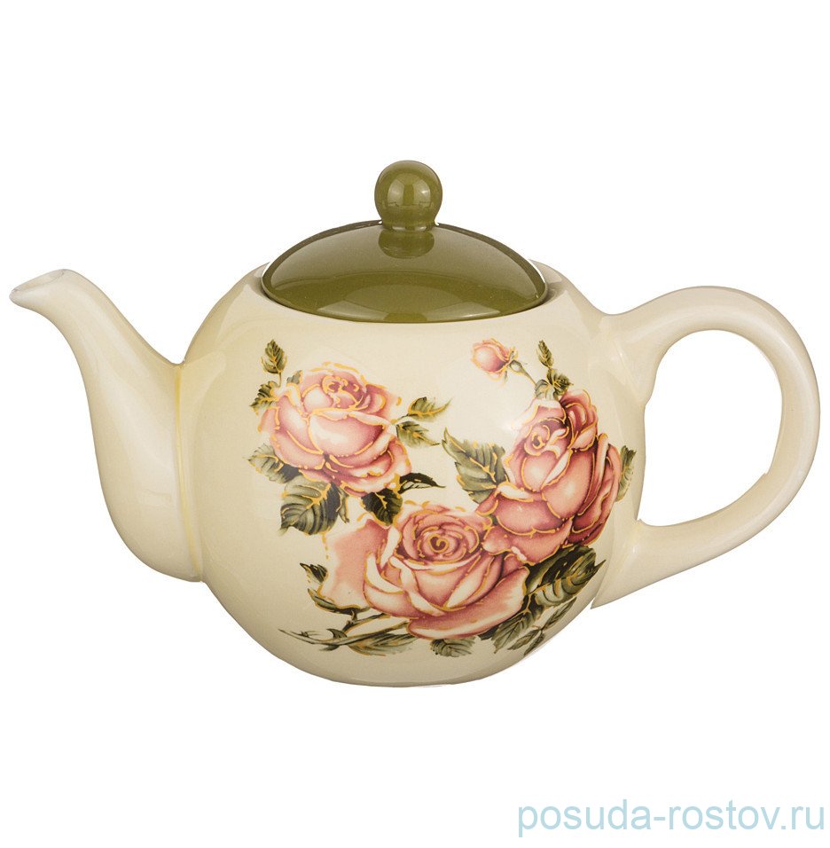 Заварочный чайник 900 мл "Корейская роза" / 284877