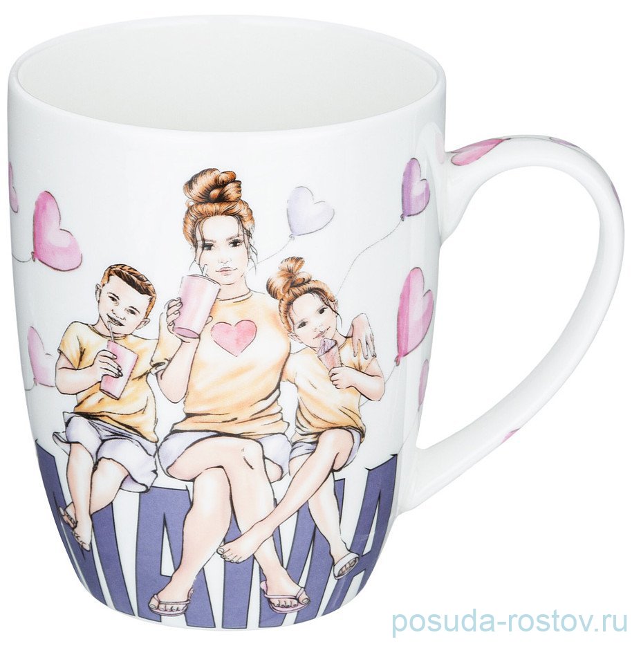 Кружка 400 мл "Лучшая, любимая, родная" / 304117