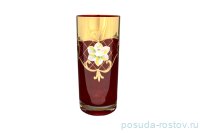 Стаканы для воды 300 мл 6 шт &quot;Лепка красная&quot; U-R / 050935