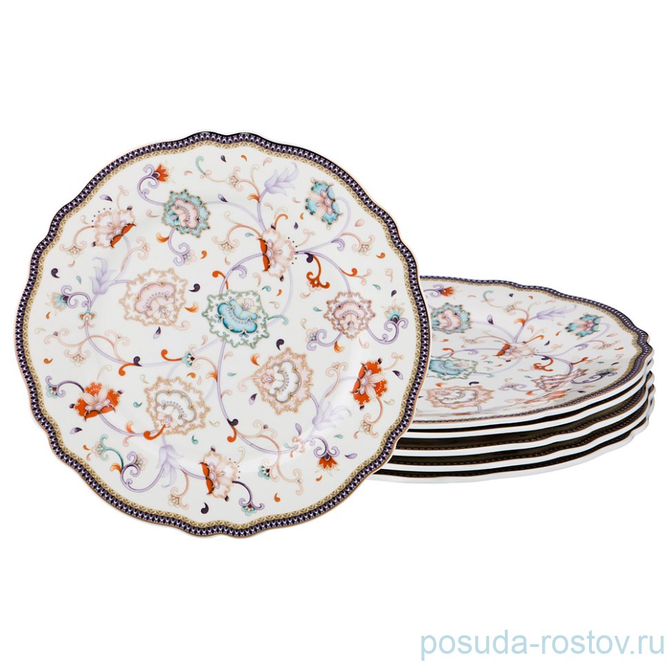 Набор тарелок 21 см 6 шт "Люция" / 189276 Набор тарелок 21 см 6 шт "Люция" / 189276