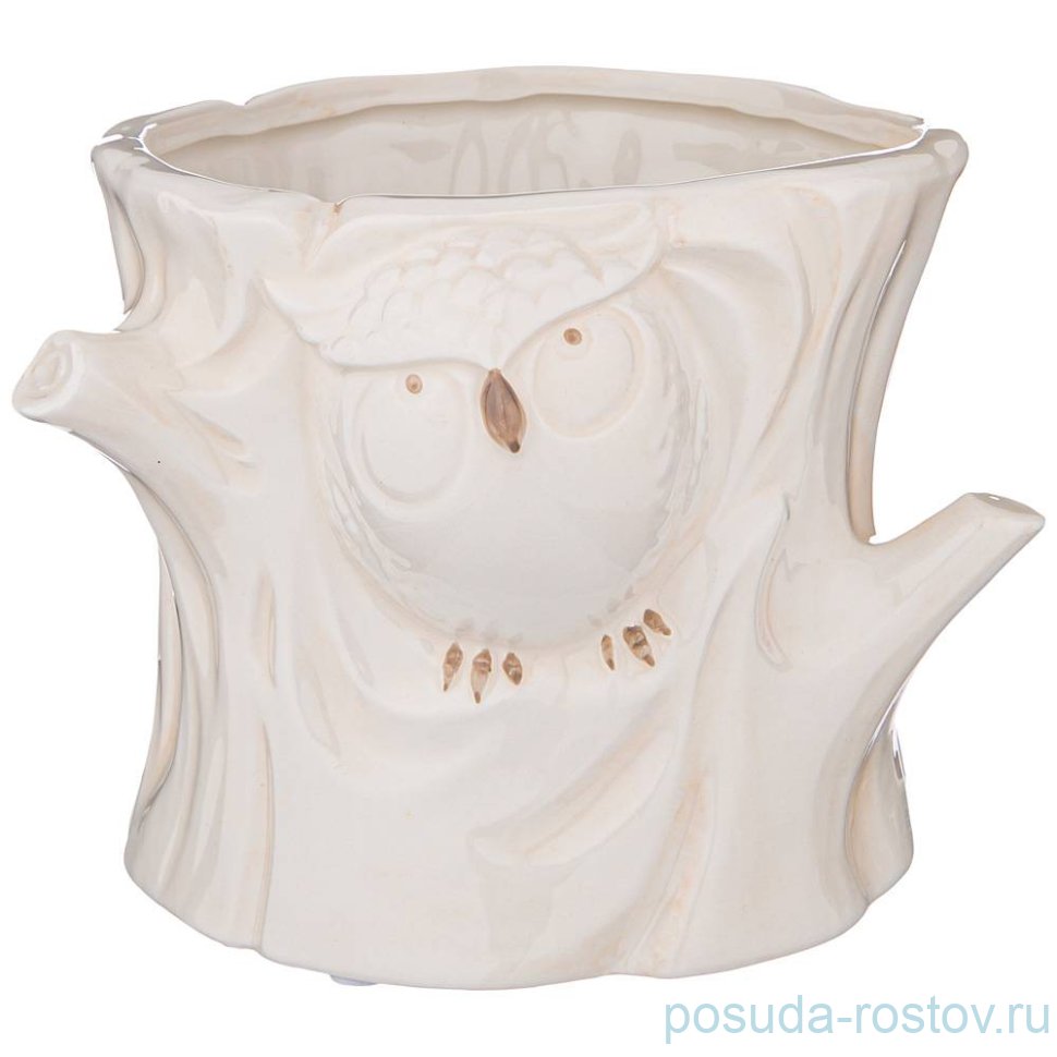 Кашпо для цветов 15 х 12,5 см "сова" / 225701