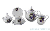 Чайный сервиз на 6 персон 15 предметов &quot;Мэри-Энн /Сливы&quot; / 157997