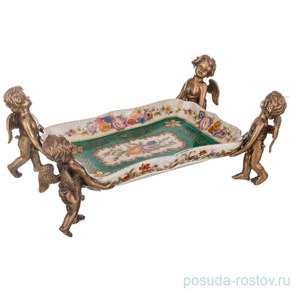 Блюдо декоративное 22 х 16 х 12 см "Lefard" / 191297