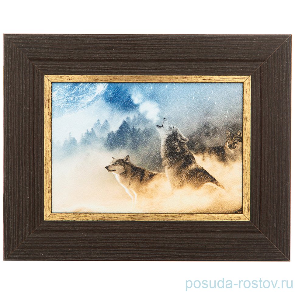 Ключница 13 х 18 см "Волки" / 267288 Ключница 13 х 18 см "Волки" / 267288