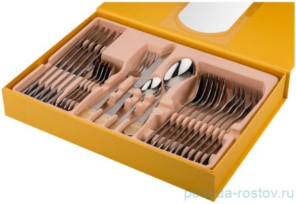 Столовые приборы 24 предмета на 6 персон &quot;agness&quot; / 197703