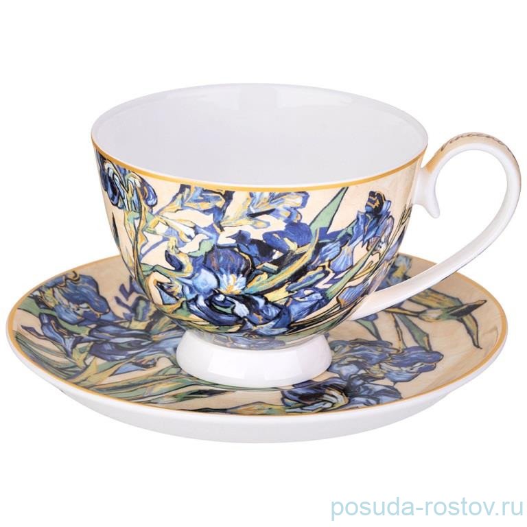 Чайная пара 250 мл "Ирисы (В. Ван Гог)" / 350103 Чайная пара 250 мл "Ирисы (В. Ван Гог)" / 350103