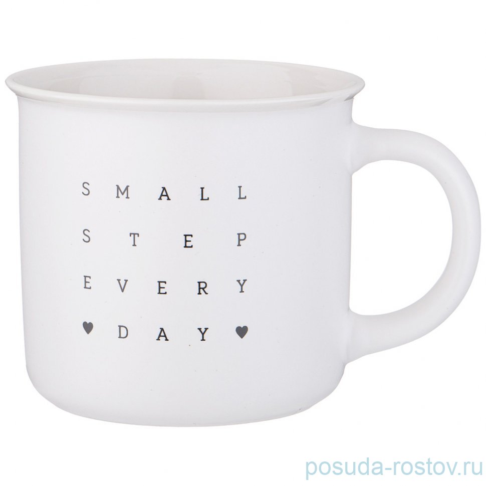Кружка 380 мл "Positive /Small step every day" / 337424