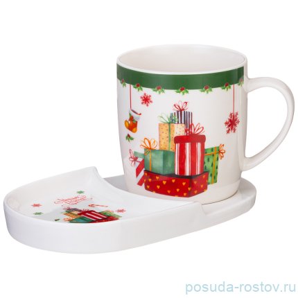 Чайная пара 380 мл 1 шт &quot;winter story&quot; / 264198