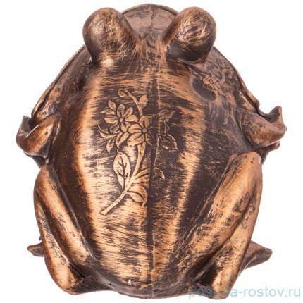 Шкатулка для мелочей 26 х 18 см &quot;Лягушка&quot; /бронза  / 271924