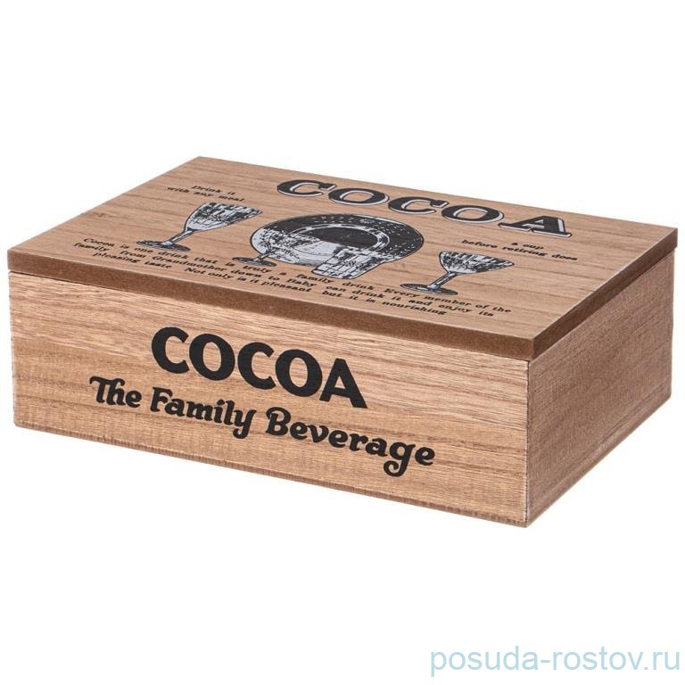 Шкатулка 24 х 16 х 7 см "Cocoa" / 353509 Шкатулка 24 х 16 х 7 см "Cocoa" / 353509