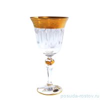 Бокалы для красного вина 220 мл 6 шт &quot;Max Crystal /Золото&quot; / 112590