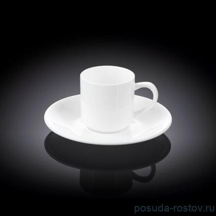 Набор кофейных пар 90 мл 2 шт &quot;Ilona&quot; / 260673