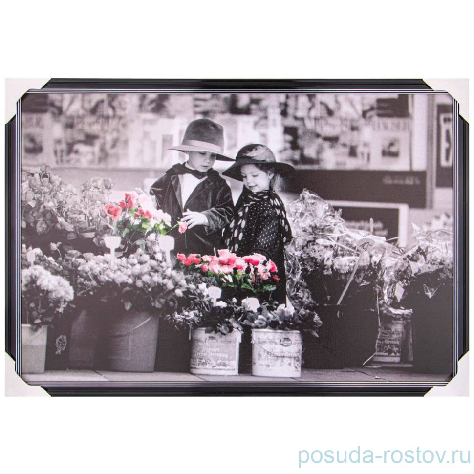 Фотопостер 61 х 92 см /рамка черный лак с серебром / 275105