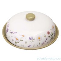 Блюдо для блинов 23 х 10 см с крышкой &quot;Flower story&quot; / 363897