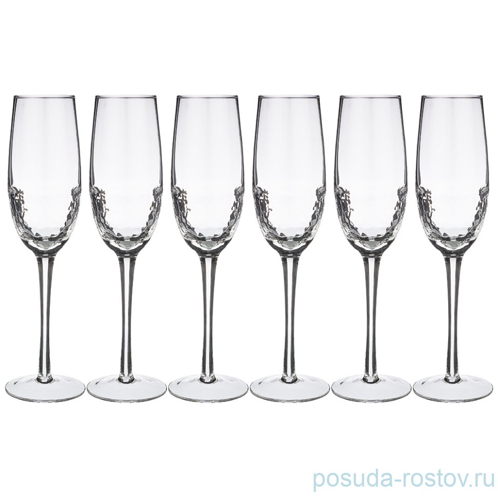 Бокалы для шампанского 270 мл 6 шт "Айсберг" / 192972