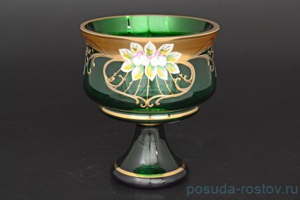 Ваза для конфет 15 см н/н &quot;Лепка зелёная&quot; / 038770