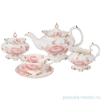 Чайный сервиз на 6 персон 15 предметов &quot;Астра&quot; / 242124