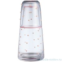 Графин для воды 890/330 мл с крышкой-стаканом &quot;Sweety&quot; / 379698