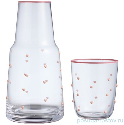 Графин для воды 890/330 мл с крышкой-стаканом &quot;Sweety&quot; / 379698