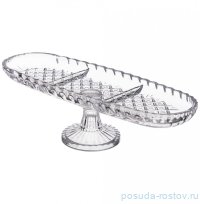 Менажница 39 х 14 см овальная н/н &quot;Sencam&quot; / 289062