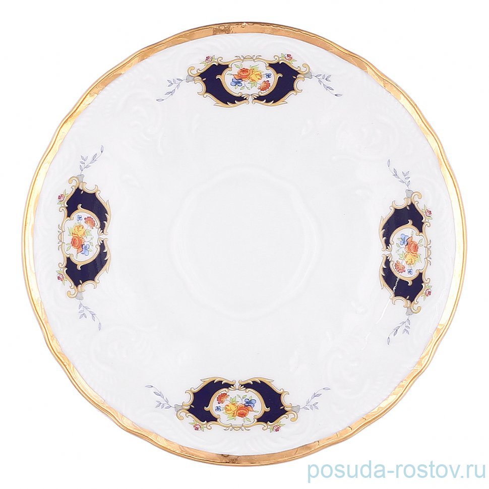 Блюдце 11,5 см 1 шт "Бернадотт /Синеглазка" / 348154 Блюдце 11,5 см 1 шт "Бернадотт /Синеглазка" / 348154
