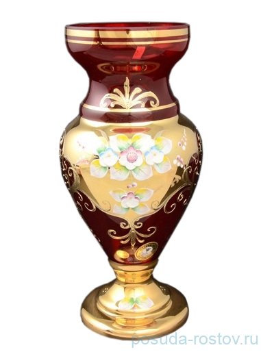 Ваза для цветов 26 см "Лепка красная /83219" / 042191