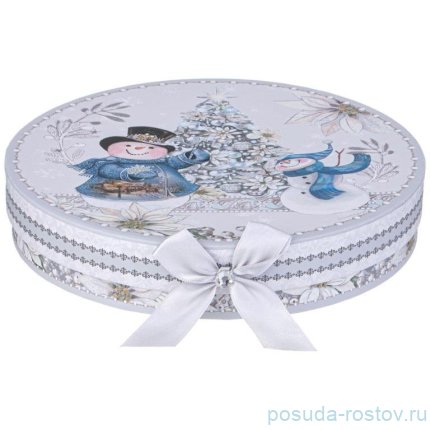 Набор тарелок 19 см 2 шт &quot;Christmas /Снеговик&quot; / 355107
