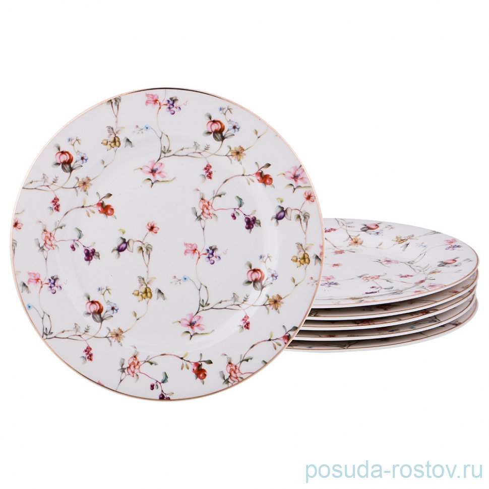 Набор тарелок 20 см 6 шт "Вайлд" / 189696 Набор тарелок 20 см 6 шт "Вайлд" / 189696