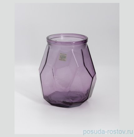 Ваза для цветов 19 см сиреневый &quot;Origami&quot; / 323165