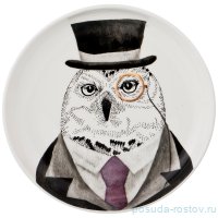Тарелки 19 см 4 шт &quot;Fashion Animals /Филин&quot; / 190900