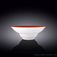 Тарелка 25,5 см глубокая красная &quot;Splash&quot; / 261405