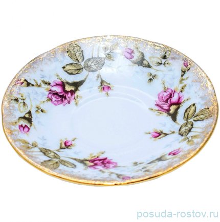 Блюдце 11,5 см 1 шт &quot;Камелия /Шиповник&quot; / 165283
