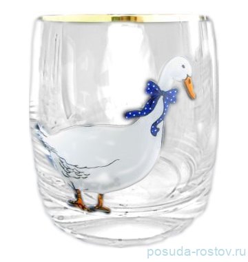 Стаканы 290 мл 6 шт низкие "Идеал /Гуси /Золотой кант" / 109588 Стаканы 290 мл 6 шт низкие "Идеал /Гуси /Золотой кант" / 109588