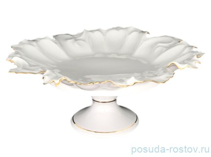 Блюдо 35 см круглое н/н &quot;Корона /Отводка золото&quot; / 088783