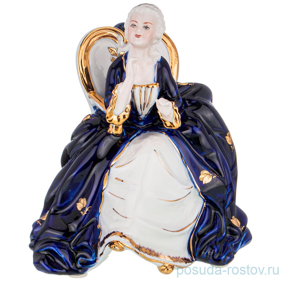 Статуэтка 15 см "Blau weiss /Дама" / 225542