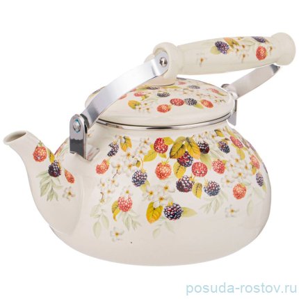 Чайник 2,5 л эмалированный &quot;ежевика&quot; / 274422