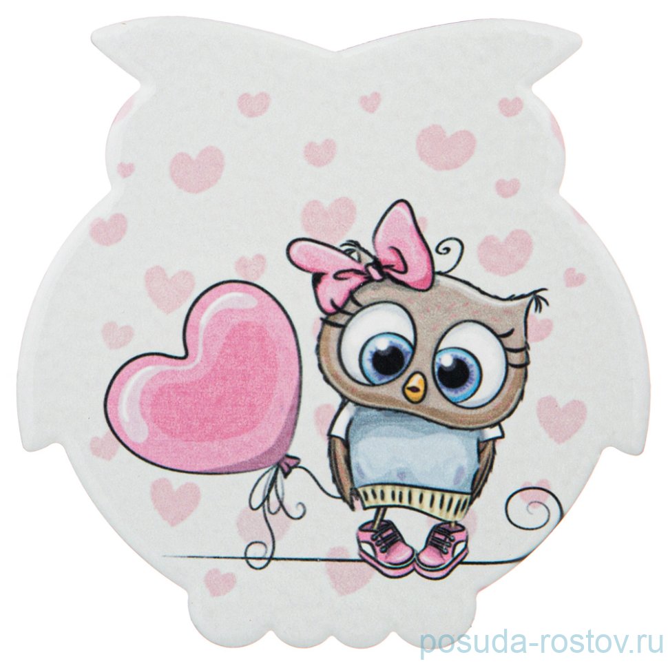 Подставка под горячее 11 х 11 см "Забавные совята" / 226012 Подставка под горячее 11 х 11 см "Забавные совята" / 226012