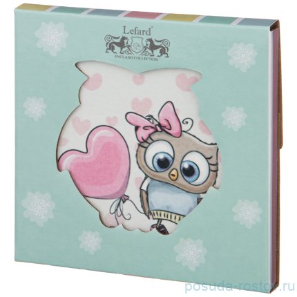 Подставка под горячее 11 х 11 см &quot;Забавные совята&quot; / 226012