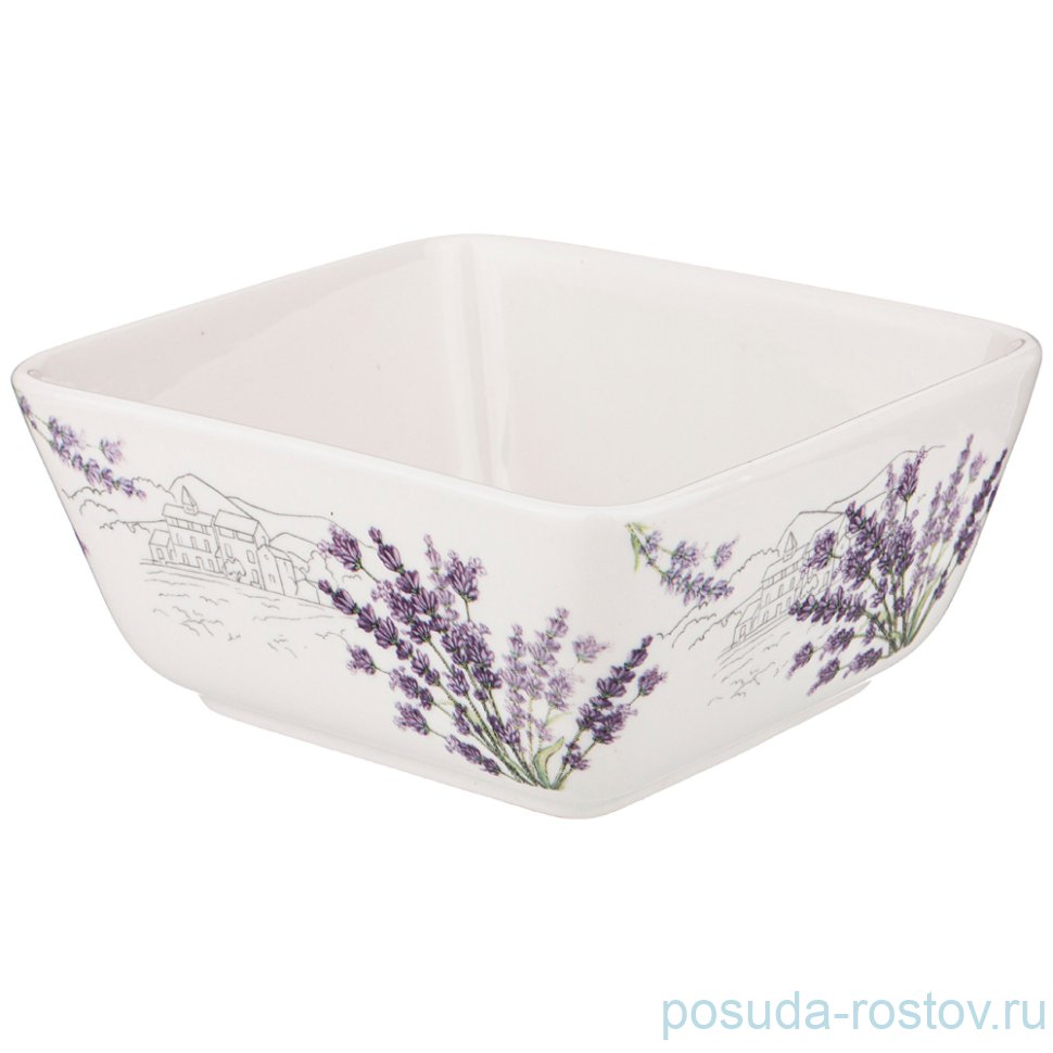 Салатник 12 см квадратный "blossom /лаванда" / 258090