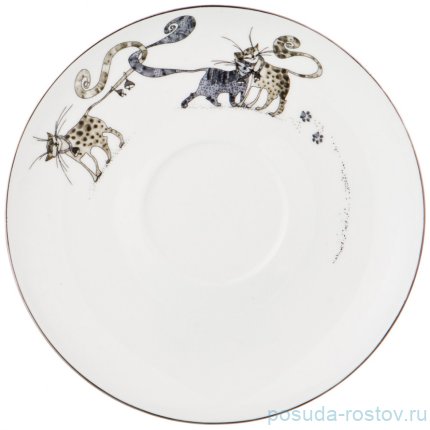 Набор чайных пар 300 мл 2 шт &quot;Котики&quot; / 195093