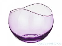 Ваза для цветов 20 см фиолетовая &quot;Gondola&quot; / 094706