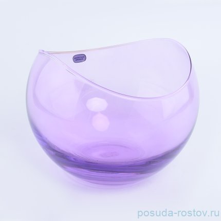 Ваза для цветов 20 см фиолетовая &quot;Gondola&quot; / 094706
