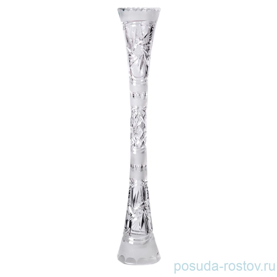 Ваза для цветов 42 см "Резная" / 138344