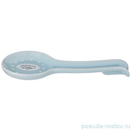 Подставка под ложку 25 х 10 см &quot;Милый прованс /Голубой&quot; / 236080