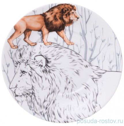 Чайная пара 300 мл &quot;Animal world /Лев&quot; / 263916