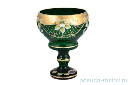 Конфетница 16 см н/н зеленая &quot;Лепка&quot; / 099256