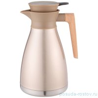 Вакуумный кувшин agness из нерж.стали 1,5л цвет бронзовый / 345749