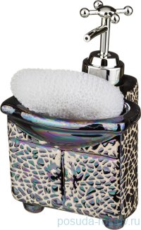 Дозатор для моющего средства 15 х 10 х 9 см 400 мл + губка / 211714